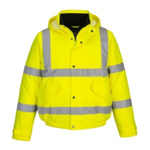 Portwest - S463 Yellow Hi-Vis Winter Bomber Jacket